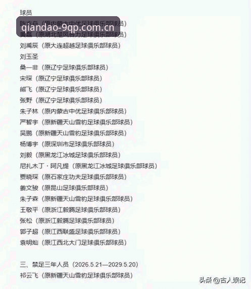 棋牌账号注册 揭秘中国足协第三批禁足名单背后的灰色链条——65人终身或5年禁赛,行业生态亟待重塑